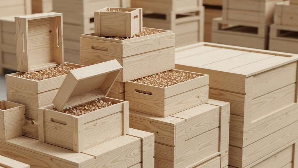 A wooden packaging manufacturer in north-east Estonia